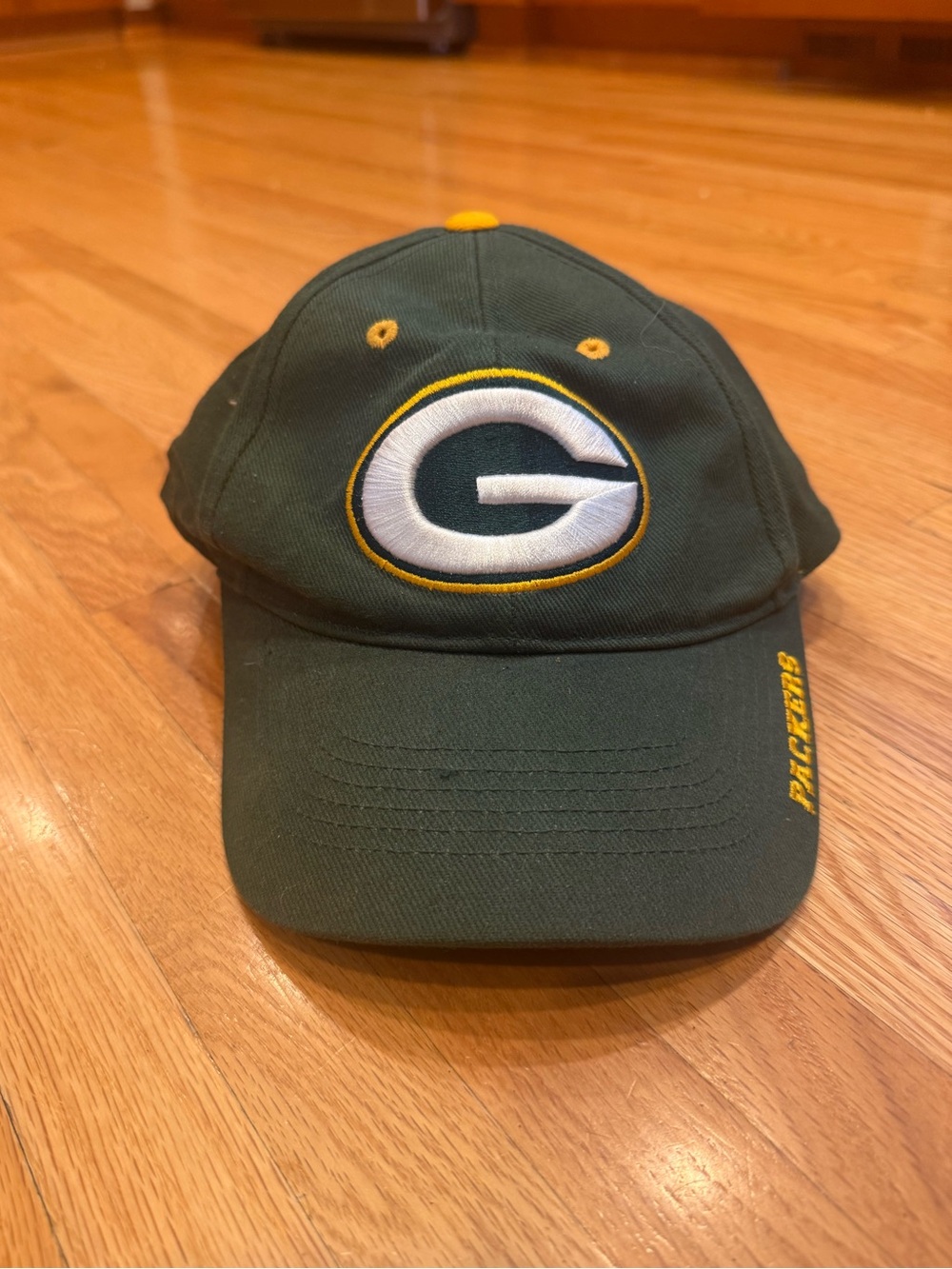 Green Bay Packers NFL Green & Yellow Team Logo Wisconsin Hat